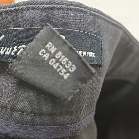 KENNETH Cole slim leg black pants size 10 - Picture 8 of 9